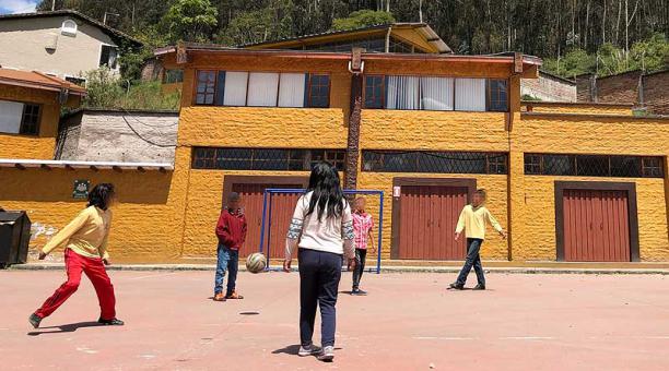 La Fundación queda en las faldas del Pichincha, al pie del Teleférico de Quito. Foto: Ana Guerrero / ÚN