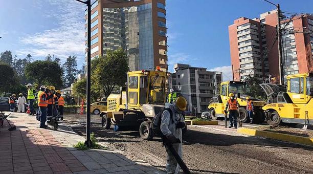 75 personas trabajarán en las obras durante el día, según las condiciones climáticas lo permitan. Foto: Eduardo Terán / ÚN