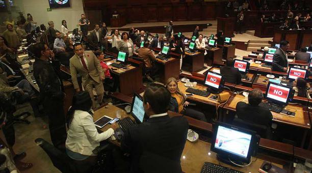 El Pleno de la Asamblea decidió archivo del proyecto de ley económica. Foto: Julio Estrella / ÚN