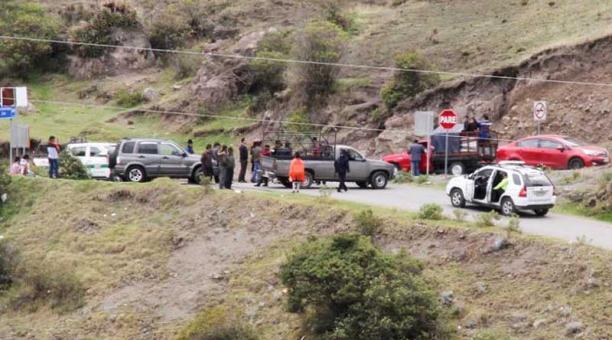 El sábado 23 de noviembre del 2019  hubo problemas en Tigua. Foto: cortesía Presidencia de la República