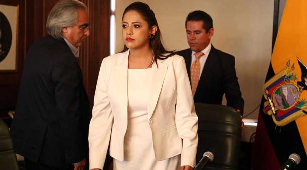 La prefecta Paola Pabón permanece detenida desde octubre del 2019. Foto: archivo / ÚN