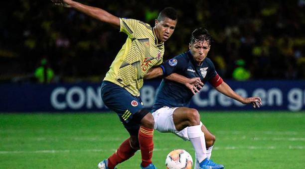 La Selección de Ecuador Sub 23 se jugará su última oportunidad contra Venezuela el viernes 24 de enero, tras la derrota ante Colombia. Foto: AFP