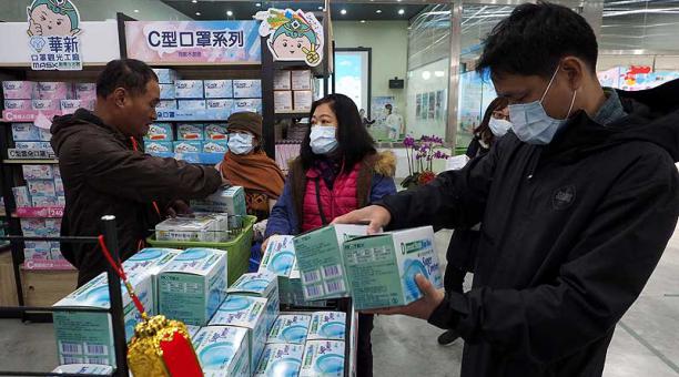 En Taiwán se han confirmado siete casos de coronavirus. Foto: EFE