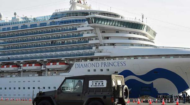 El crucero Diamond Princess fue puesto en cuarentena desde el pasado lunes 3 de febrero del 2020. Foto: AFP
