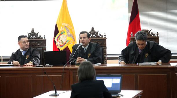 Este jueves 5 de marzo del 2020 terminó la audiencia de juzgamiento en el caso Sobornos. Foto: Julio Estrella / ÚN
