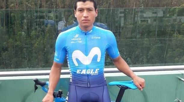 El ciclista Cristian Toro, del Team Ecuador. Foto: Cortesía Team Ecuador