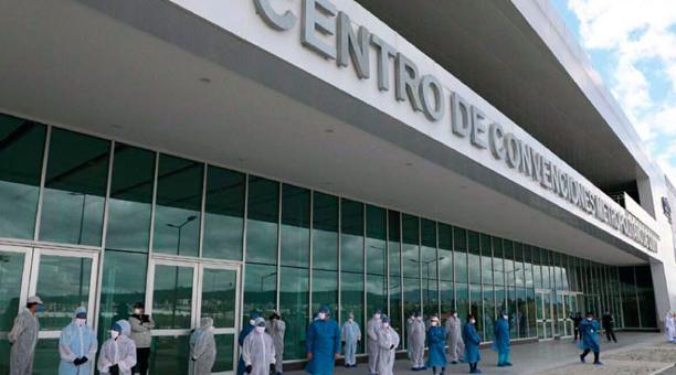 El Centro de Convenciones se transforma en hospital temporal