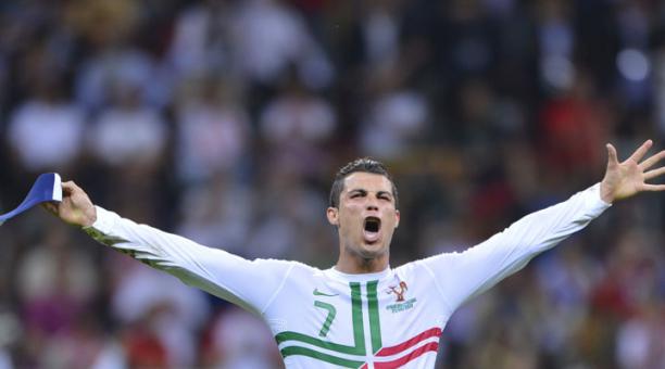 Cristiano Ronaldo, estrella de la selección de Portugal. Foto: Archivo / AFP