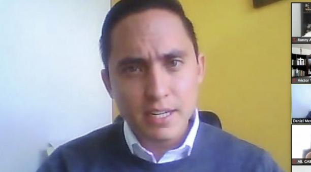 El legislador de la provincia de Manabí, Daniel Mendoza, dijo que ya no quiere estar más en la Asamblea. Foto: Cortesía Asamblea