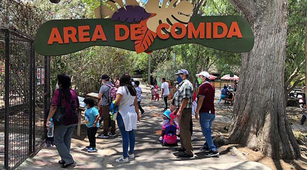Las visitas al Zoológico de Quito, en Guayllabamba, están reactivadas. Foto: Vicente Costales / ÚN