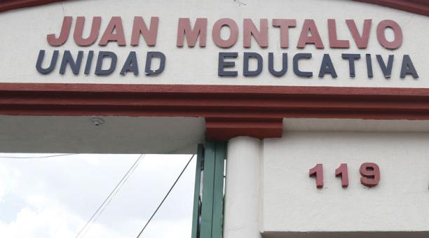 La reconocida Unidad Educativa Juan Montalvo. Fotos: archivo  / ÚN
