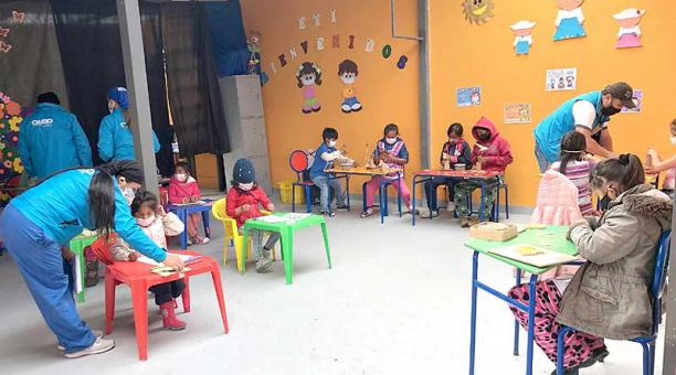 En el lugar se brinda atención educativa a los menores de edad. Foto: cortesía del Patronato San José