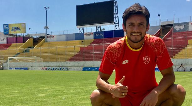 El nacido en Cotopaxi jugó hasta el 2018 en la A. En diciembre subió a la B con el Cumbayá. Archivo/ ÚN y Fernando Hidalgo