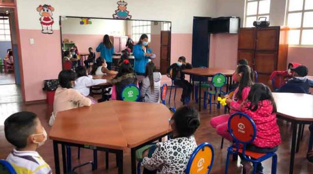 El nuevo centro de erradicación del trabajo infantil en el sur de Quito está en el C.C. Chiriyacu. Foto: cortesía del Patronato San José