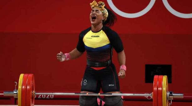 Tamara Salazar logró la medalla de plata, la segunda en la historia del país, la tercera presea en los actuales Juegos Olímpicos. Foto: Comité Olímpico Ecuatoriano