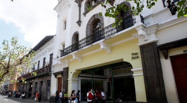 El Teatro Pichincha está ubicado en el Centro Histórico de Quito. Foto: Archivo