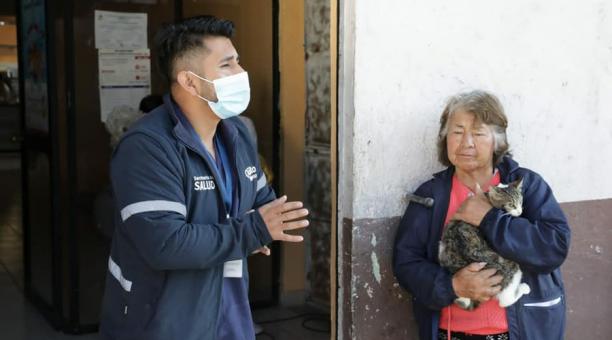 En el mercado de Cotocollao, en el norte de Quito, se esterilizó a 45 animales de compañía. Foto: Facebook Unidad de Bienestar Animal