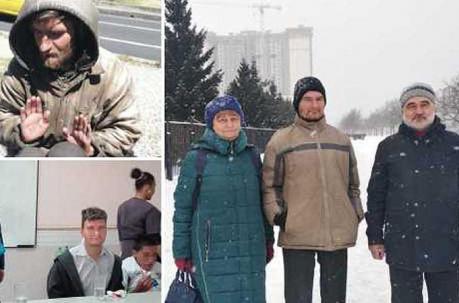El 12 de diciembre, Bakharev festejó su cumpleaños. En la otra imagen aparece junto a sus padres.