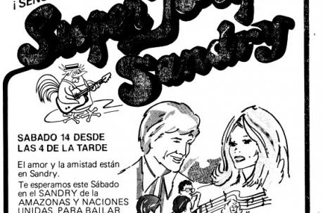Publicidad de 1987. Foto: EL COMERCIO