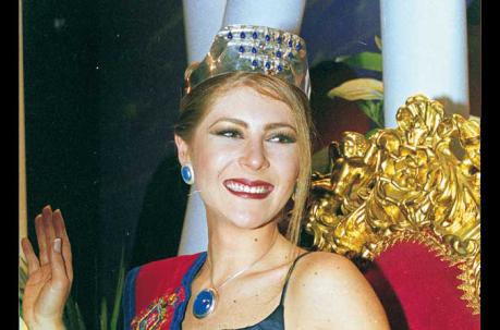 Natalia Torres fue elegida Reina de Quito en 1999. Foto: Archivo