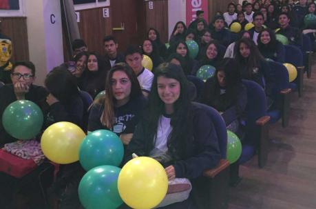 El intercolegial Suena Pichincha convoca a cientos de estudiantes de las unidades educativas de la provincia de Pichincha. Foto: Ana Guerrero / ÚN
