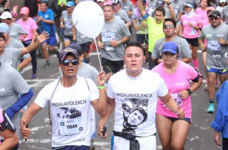 También se corrió por la memoria de Marco Andrés Espín. Foto: ÚN