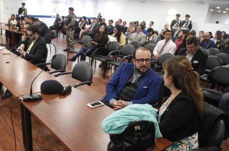 Alexandra Córdova se pronunció tras el fallo del Tribunal de  Garantías Penales de Pichincha. Foto: Patricio Terán / ÚN
