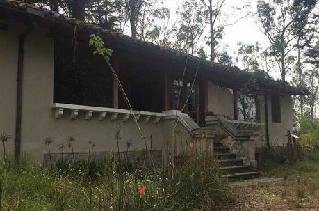 Esta es la casa abandonada que está en el Parque Metropolitano. Foto: Eduardo Terán / ÚN