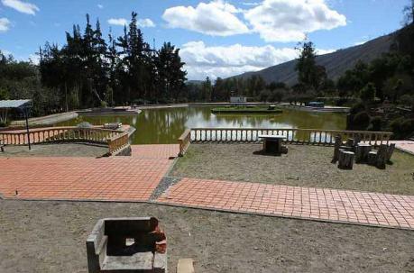 En el parque existe un reservorio con botes para remar en el sitio. Foto: cortesía Municipio de Quito