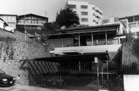 Así lucía la casa Chérrez, construida en 1963. Foto: cortesía Colegio de Arquitectos de Pichincha