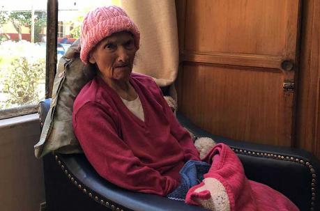 Manuela Angélica Noboa ya casi tiene 102 años.