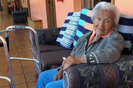 Rosita Carrión cumplirá cien años en noviembre.