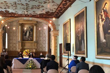 En la capilla de Santa Rosa de Lima se dio el acto de finalización de obras. Foto: Eduardo Terán / ÚN