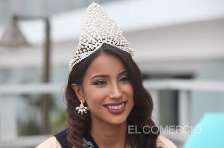 La flamante Miss Ecuador 2020 tiene un mensaje claro que marcará a su reinado: “La unión de los ecuatorianos”. Fotos: Enrique Pesantes / ÚN