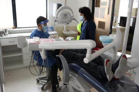 El servicio de odontología para las personas mayores se fortalece. Foto cortesía Ministerio de Salud.