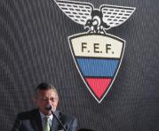 Carlos Villacis durante una intervención de la FEF. Foto: Archivo