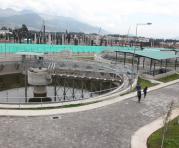 La planta de tratamiento está ubicada en el sector de Quitumbe, en el sur. Foto: Cortesía Municipio de Quito