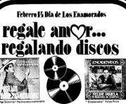 Los discos eran los regalos favoritos de los románticos en 1977. Foto: Tomada del archivo de EL COMERCIO
