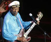 Chuck Berry, uno de los grandes padrinos y fundadores del rock gracias al tema 'Maybellene'. Foto: EFE