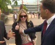 Sucedió cuando un periodista de la cadena británica hacía una entrevista en vivo en las calles de Bradford. Foto: Captura de pantalla