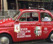 En este Fiat 500 recorrieron más de 3000 kilómetros. Foto: Facebook