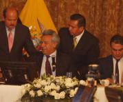 Lenín Moreno recibió en el Palacio a los miembros del bloque de asambleístas de AP. Foto: