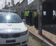 Policía Nacional detiene un hombre acusado de supuesto asesinato con roboen la Marín. Foto: Paúl Rivas / ÚN