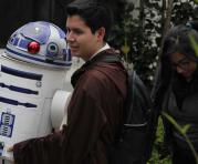 En los patios de la Universidad San Francisco se organizo un evento temático de Star Wars. Foto: Galo Paguay / ÚN