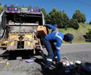 Emaseo sostiene que recolección de basura se normalizará completamente hasta la noche del lunes 18 de diciembre. Foto: Julio Estrella / ÚN