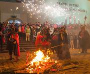 Tras dos años de restricciones por el covid-19, la Diablada de Alangasí por Semana Santa se retoma este 2022. Foto: archivo/ ÚN