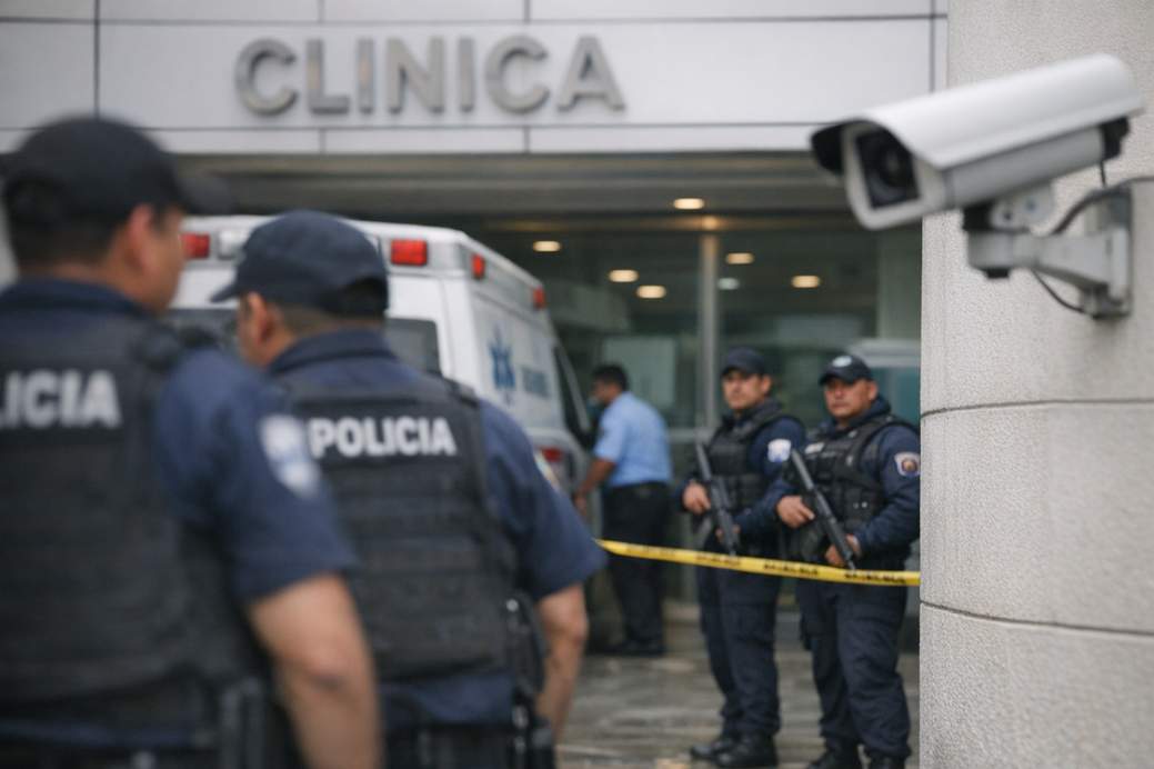 La vista para dictar sentencia no se celebra debido a la ausencia de Abdalá Bucaram; la clínica queda bajo vigilancia permanente