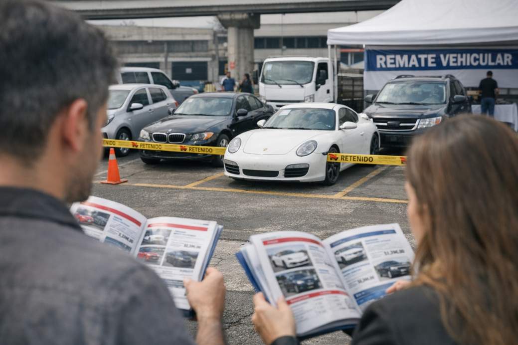 La SRI prepara subastas públicas de vehículos; se ha publicado el catálogo de septiembre