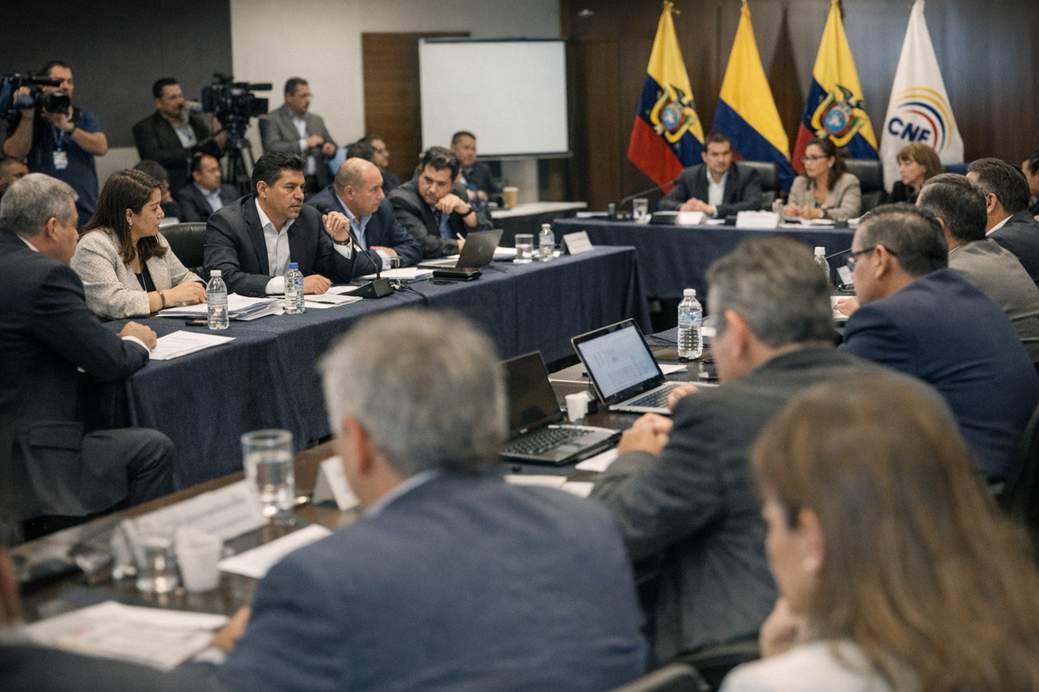 CNE, primer consejo consultivo, Quito, 23 de julio de 2026