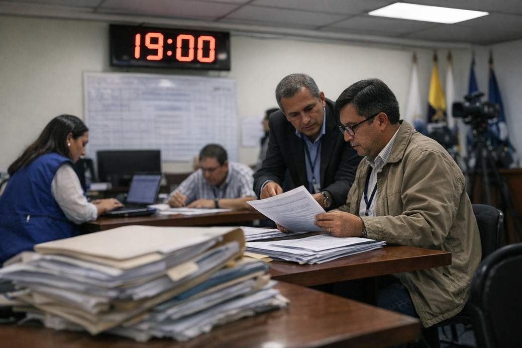 El CNE registra 219 impugnaciones a las 19:00 horas del 20 de agosto de 2026